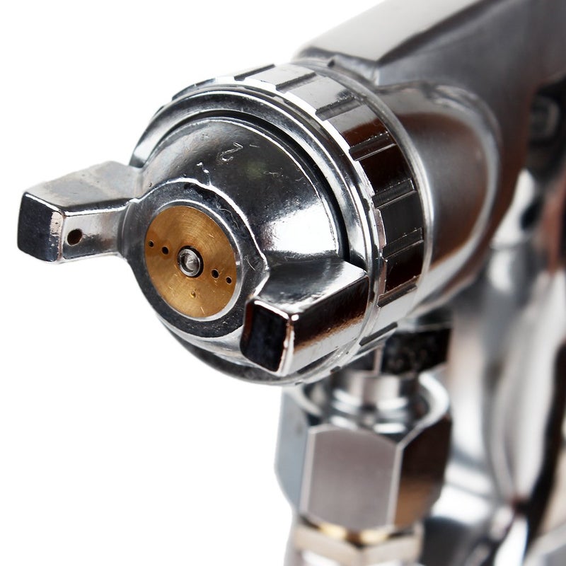 Gedu High Pressure Spray Gun with 1000cc Cup, 2.5mm Nozzle, Sliver - Image 3